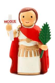 アメリカ　香港製　レジン　LDW  160030YX Saint Expedite statue 聖エクスペダイト  セントエクスペディット