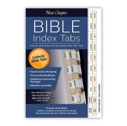 アメリカ　カトリック　BIBLE　Index　Tabs　（Next Chapter）