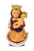 アメリカ　レジン像　LDW 175211YX Lady of Almudena statue アルムデナの聖母子