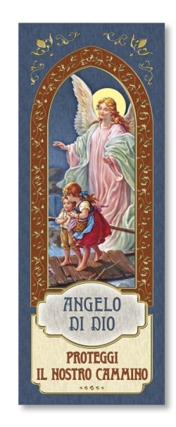 FRATELLI BONELLA　イタリア　金箔押紙のしおり   FB185-350　守護の天使   5.5 x 15 Cm　