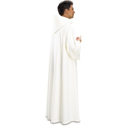 返品不可　SLABBINCK　　コード十字架別売り　SL244-54    Washable gown　アルバ洗濯しやすいガウン　ピウス１４０センチ白（対応身長１７０センチ用）