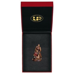 ULPE WOOD ART　イタリア　木彫   バロックの聖家族　4.5センチ　ケース付き　NATIVITY BAROQUE + CASE　UP680000E45
