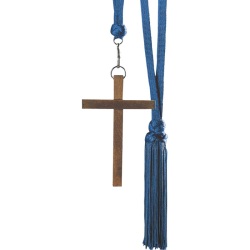 SLABBINCK　SL887-3650B　十字架別売り　ガセット用のタッセル付きコード　青