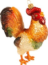 ポーランドガラス細工　　IMPULS　 A2450 Rooster おれはおんどりくん