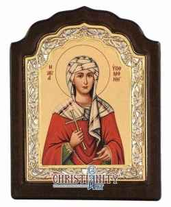 ギリシャ　Iconotechniki S.A　聖なる忍耐   C　６５１ １６５ｍｍ×１２２ｍｍ