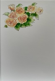 東京カルメル会　ポストカード　CA068　季節の花　バラ　ハガキ　１枚