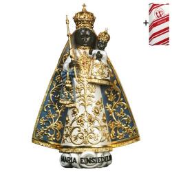 ULPE WOOD ART　イタリア　木彫　アインジーデルンの聖母子　１２センチ ブルー　OUR LADY OF EINSIEDELN + GIFT BOX　UP078000B12B