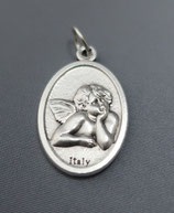 LAL10  メダイ　ほおづえをつく天使　みこころのイエス