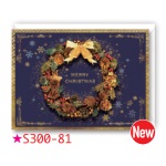 チキュウグリーディングス　クリスマスカード　S300-81　日本製　聖句付