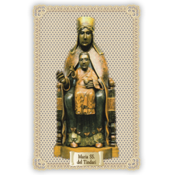 Officina D'Arte Torre　飾りレース紙ご絵   Madonna Del Tindari  OAT203 イタリア語祈りカード　