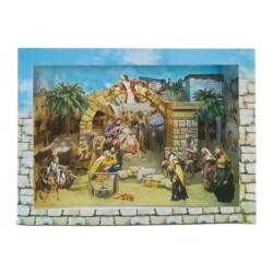 Officina D'Arte Torre　立体紙ご絵カード　PRESEPE　OATTTC01　 ３Dカード　