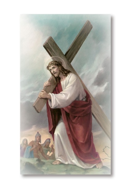 FRATELLI BONELLA イタリア 紙のご絵 FB287-70 十字架を担うイエス