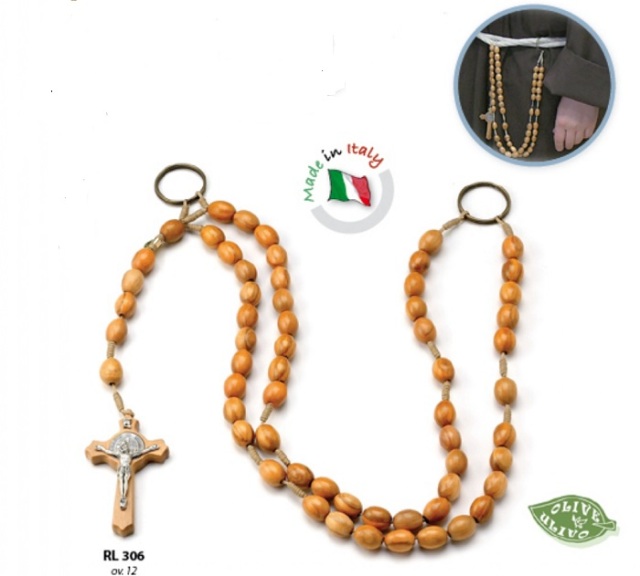 イタリア製 ロザリオ ローマ教皇フランシス バチカン ローマの聖父