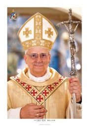 在庫かぎり カトリック信徒用 教皇レオ14世 肖像写真