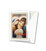 FRATELLI BONELLA イタリア 金箔押 封筒つきご絵カード 封筒付き