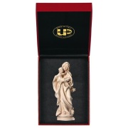 ULPE WOOD ART イタリア 木彫 アルプスの聖母 10センチ ケース付き ナチュラル OUR LADY OF THE ALPS + CASE UP030000NE10