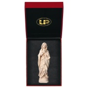 ULPE WOOD ART イタリア 木彫 祈りの聖母 10センチ ナチュラル ケース付き IMMACULATE CONCEPTION + CASE UP050000NE10