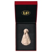 ULPE WOOD ART イタリア 木彫 マリアゼルの聖母子 ナチュラル 8センチ ケース付き UP077000NE8