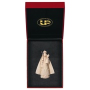 ULPE WOOD ART イタリア 木彫 アインジーデルンの聖母子 ナチュラル7センチ ケース付き OUR LADY OF EINSIEDELN + CASE UP078000NE7