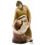 ULPE WOOD ART イタリア 木製 ネイティビティ 水彩ナチュラル 14センチ UP686000B14