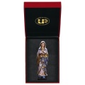 ULPE WOOD ART　イタリア　木彫   祈りの聖母　１０センチ　ケース付き　IMMACULATE CONCEPTION + CASE　　UP050000E10