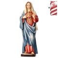 ULPE WOOD ART　イタリア　木彫   救世主マリアの聖心 + ギフトボックス  12センチ　ケース付き　OUR LADY OF LORETO + CASE　UP05250B12