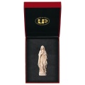 ULPE WOOD ART イタリア 木彫 ナチュラル ルルドの聖母 8センチ ケース付き OUR LADY OF LOURDES + CASE UP065000NE8