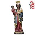 ULPE WOOD ART　イタリア　木彫　ドイツアルトッティンの聖母子　１８センチ　OUR LADY OF ALTOTING ORIGINAL + GIFT BOX UP076500B18