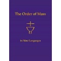 USA Catholic 　CC1009609　英語　T9つの言語でのミサの順序 he Order of Mass in Nine Languages
