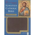 USA Catholic 　CC1021249 　英語　ベストセラー　ジッパーカバー付きイグナチオ聖書-RSVコンパクトエディション　Ignatius Bible Burgundy Leather with Zipper Compact Edition