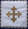 EU　HLCR120-007  教会典礼用　カリスリネン４点セット　ビサンチン　Chalice's linen set　
