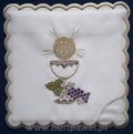 EU　HLCR120-131  教会典礼用　カリスリネン４点セット　ご聖体　Chalice's linen set　