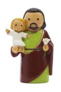 アメリカ　香港製　レジン　LDW　155265YX Saint Joseph statue 聖ヨゼフ　８センチ