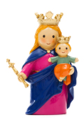アメリカ　香港製　レジン　LDW　195071YX　Mary Help of Christians　扶助者マリア　キリスト者の助け