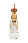 アメリカ　香港製　レジン　LDW　175486YX　Immaculate Heart of Fatima statue　ファチマの汚れなき心