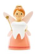 アメリカ　香港製　レジン　LDW　185446YX　 Tooth fairy light mint color statue　歯の妖精　サーモンカラー