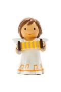 アメリカ　香港製　レジン　LDW 185284YX　November Guardian Angel statue　１１月の守護天使　オルガン　ハープシコード