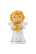 アメリカ　香港製　レジン　LDW 185276YX　March Guardian Angel statue　３月の守護天使　ハープ