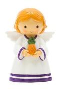 アメリカ　香港製　レジン　LDW 1852307YX　February Guardian Angel statue　２月の守護天使　恵み