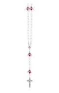 イタリア　 LALRE1854SCR 　天使ロザリオ　Glass Rosary mm.5 Angels, Angels Pater and Cross - GENERICO/PERSONALIZZATO