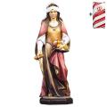 ULPE WOOD ART　イタリア　木彫　ハンガリーの聖エリザベス　１２センチ　ST. ELIZABETH OF HUNGARY WITH ROSES AND BREAD + GIFT BOX　UP211000B12