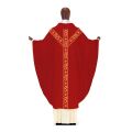 教会住所または寄進者宅のみお届け　イタリア  DESTA社  DBAROQUE226R　Chasuble 226 カズラ　 赤