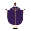 教会住所または寄進者宅のみお届け　イタリア  DESTA社  DBAROQUE226V　Chasuble 226 カズラ　 紫