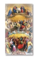 FRATELLI BONELLA　イタリア　紙のご絵　FB287-222   天国　全ての聖人の祈り　　裏面一色のイタリア語祈り　5.5 X 10 Cm