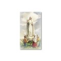 FRATELLI BONELLA　イタリア　紙のご絵　FB400-128　  ファティマの聖母　クラシカル金縁裏白無地　5.5X 10 Cm