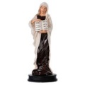 イタリア　レジン像　HAST008239　ご像　樹脂　聖フランシスカ  ロザリア　　13 cm　 resitn  statue 13 cm
