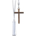SLABBINCK　SL887-3647W　十字架別売り　ガセット用のタッセル付きコード　白