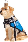ポーランドガラス細工　　IMPULS　A2869　Service Dog　らぶらぶラブラドール