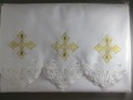 EU　HLAC07  教会祭壇布  アルタークロス  挙式　祝祭用  Altarcloth Gold Closs　１３５×３２０センチ