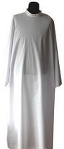 教会住所または寄進者宅のみお届け　EU製　アルバ　肩ジッパー　身長１７６センチ　肩下１４０センチ